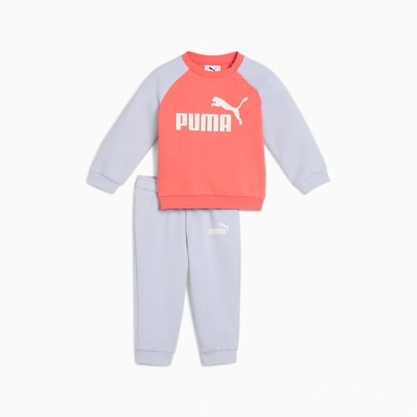 ¡MiniPuma Essentials: Conjunto Raglán para Bebés, Estilo y Comodidad para Pequeños Aventureros!